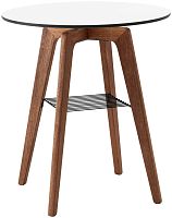 Contemporary bistro table ADELAIDEwoodenlaminateround