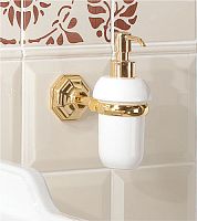 Home soap dispenser EVANwall-mountedbrassceramic