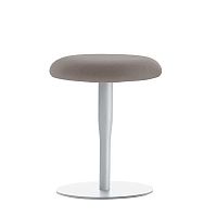 Contemporary stool ATLAS / 750MDFsteel basecentral base