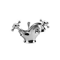 Washbasin mixer tap Westminster countertopchromed metalbathroom