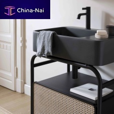 Countertop washbasin Marcelceramic1-holewith overflow