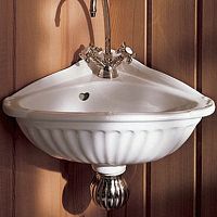 Wall-mounted hand basin 0106cornerporcelain