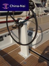 Sailboat helm wheel carbon