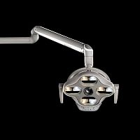 Ceiling-mounted surgical light IRIS VIEWLED90with video camera