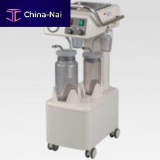 Electric surgical suction pump VD-1000for gynecologic surgeryon casters