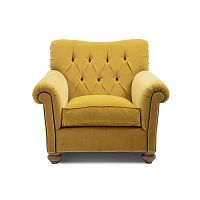 Traditional armchair ISOTTAfabricleatherbeech