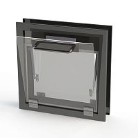 Clean room transfer hatch Doclock