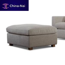 Contemporary ottoman LUKASfabricupholsteredindoor