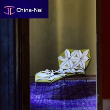 Original design chaise longue Antibodifabricleatherstainless steel