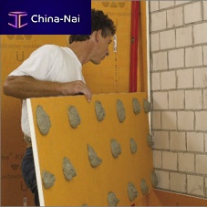 Thermal insulation KERDI-BOARDextruded polystyrenerigid panelwall