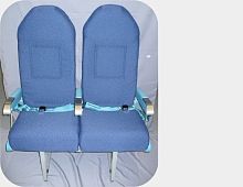 Aircraft seat for passengers