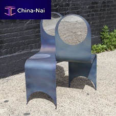 Contemporary chair THINindoorsteelhome