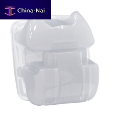 Self-ligating orthodontic bracket S-lineceramictwinround