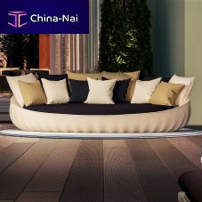 Contemporary sofa PEARLoutdoorpatioacrylic fabric
