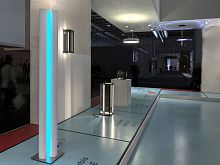 Floor-standing lamp ISIDEaluminumcontemporarycorded