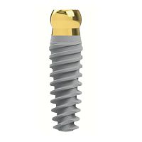 Conical dental implant ORBIT®titaniumstraighttransgingival