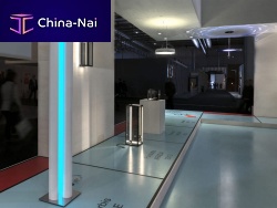 Floor-standing lamp ISIDEaluminumcontemporarycorded