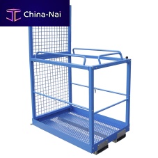 Working platform WP-F80liftingpersonnelwith safety railing