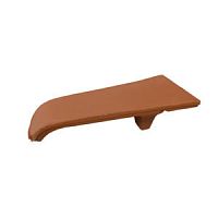 Roof ridge tile UNDER HIPplainlargesmall
