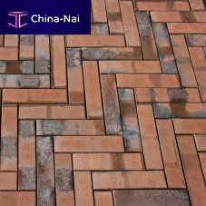 Clinker paver HEIDEN RIEGEL CREATAPdrive-overfor public spaces