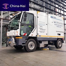 Hot water high-pressure cleaner R 6000with combustion enginesteelstreet
