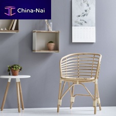 Contemporary chair BLEND : 7430indoorrattanrattan base