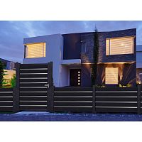 Aluminum garden gate PRESTIGE ELEGANCE: E483