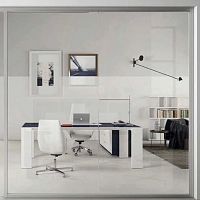 Removable partition GRACE glazedaluminumcommercial