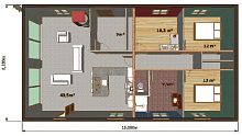 Standard model house LA SAFIRAeco-friendlypassivecontemporary