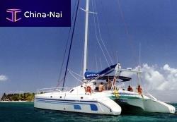 Catamaran FREYDIS 46'ocean cruising3-cabinsail-drive
