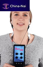 Electric stimulator QuadraTENShand-heldTENS2-channel