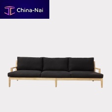 Contemporary sofa AUSTINgardenfabricblack