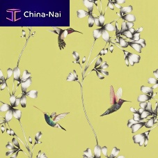 Contemporary wallpaper Amazilia : HAMA111061floralanimal motifwallpaper look