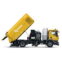 Airport runway sweeper TORNECH seriesride-onelectric