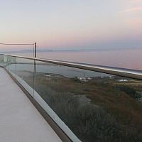 Glass balustrade IMEROVIGLI SANTORINoutdoorfor swimming poolfloor-mounted