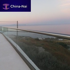 Glass balustrade IMEROVIGLI SANTORINoutdoorfor swimming poolfloor-mounted