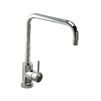 Countertop mixer tap Delfinochromed metalkitchen1-hole