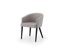 Contemporary chair LILIindoorfabricsolid wood