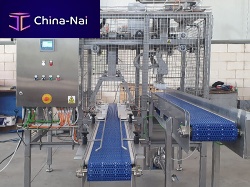 Cheese demoulder line automatic