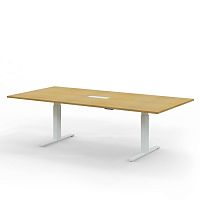 Contemporary boardroom table SPINE-2 AND SPINE-3steelpowder-coated steelstainless steel