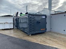 Mobile waste compactor KROKKO monobloc