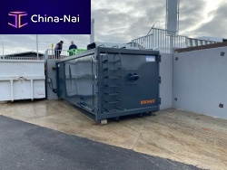 Mobile waste compactor KROKKO monobloc