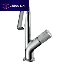 Washbasin mixer tap Z00901countertopchromed metalbathroom