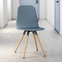 Scandinavian design chair NUBAliving roomkitchenfabric