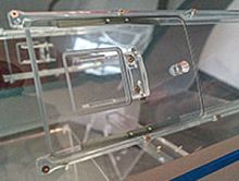 Light aircraft aircraft window PLEXIGLAS®for helicopteracrylictinted