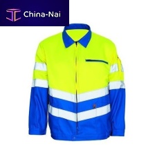 Work jacket BIKINI high-visibilitycottonpolyester