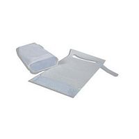 Single-use medical bib adultchildrenblue