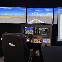 Flight simulator PI1000trainingVFRcockpit