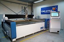 Water-jet cutting machine HPC-2015for metalprofileCNC