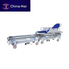 Surgery unit stretcher trolley HB-Smanualheight-adjustable